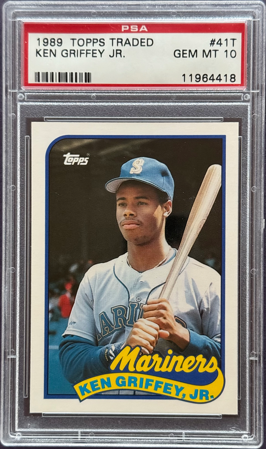 1989 Topps Traded Ken Griffey Jr. #41T PSA 10