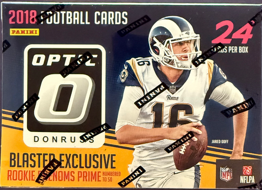 2018 Panini Donruss Optic Football Blaster Box