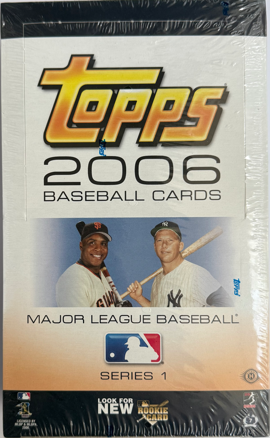 2006 Topps Baseball Cards Series 1 Factory Sealed Box